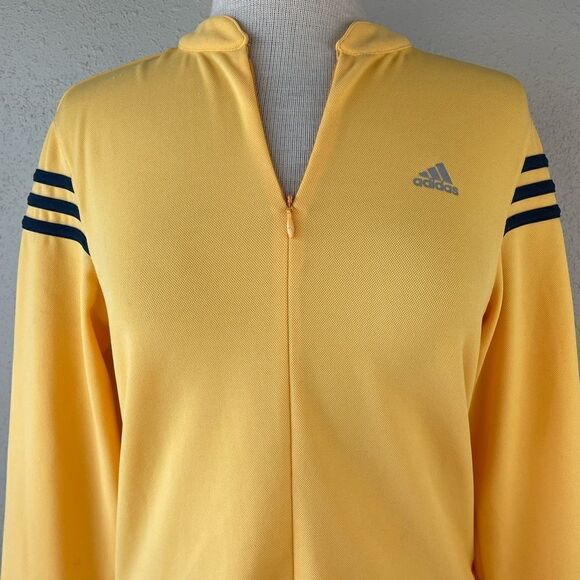 Adidas Retro Quarter Zip Pullover Size M EUC - Picture 2 of 8